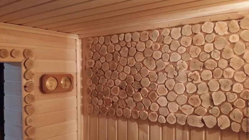 Панно можжевеловое для парилки