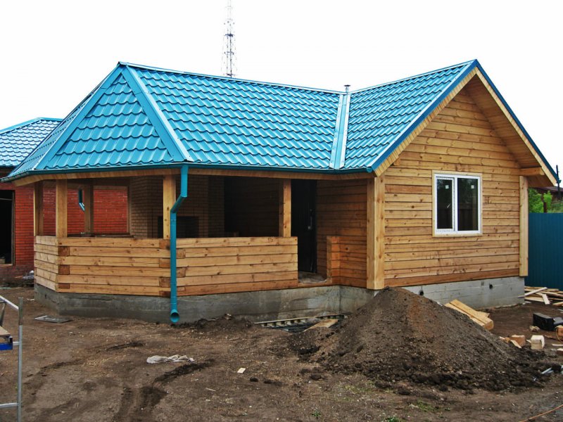 Тепляк из бруса