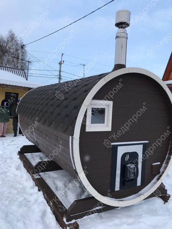 Кедровая баня бочка