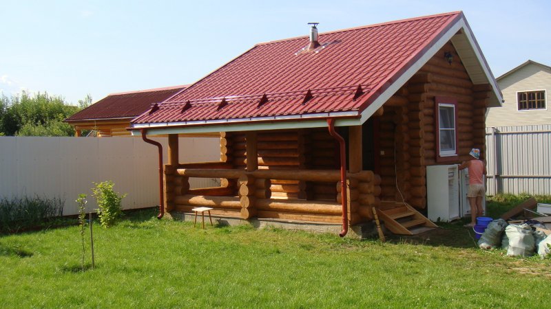 Крыши бань