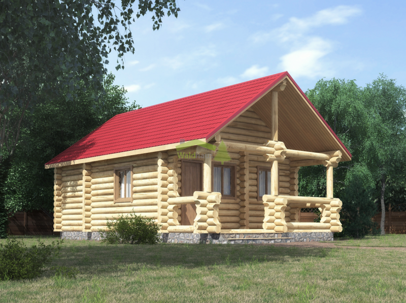 Баня оцилиндровка