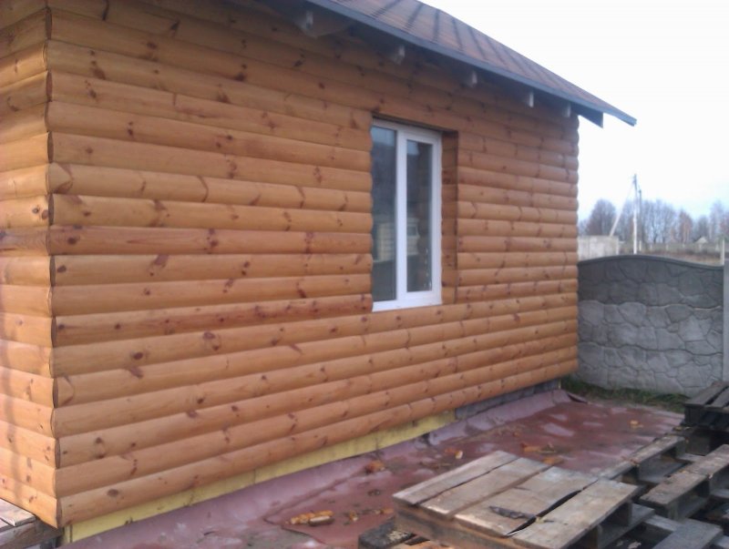 Бани из бруса блокхаус