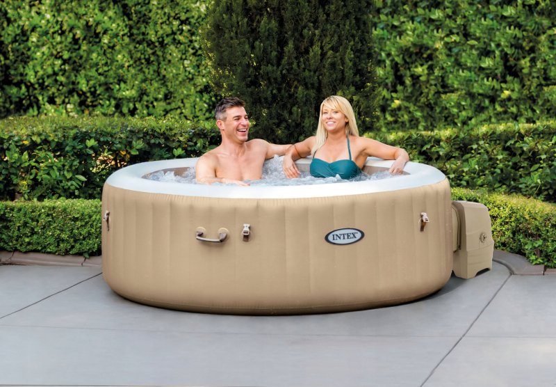 Надувной спа бассейн (джакузи) Bestway Relax'n Bubble 196х53 см, артикул 51109