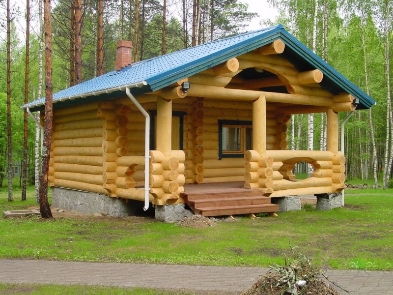 Стройка бани