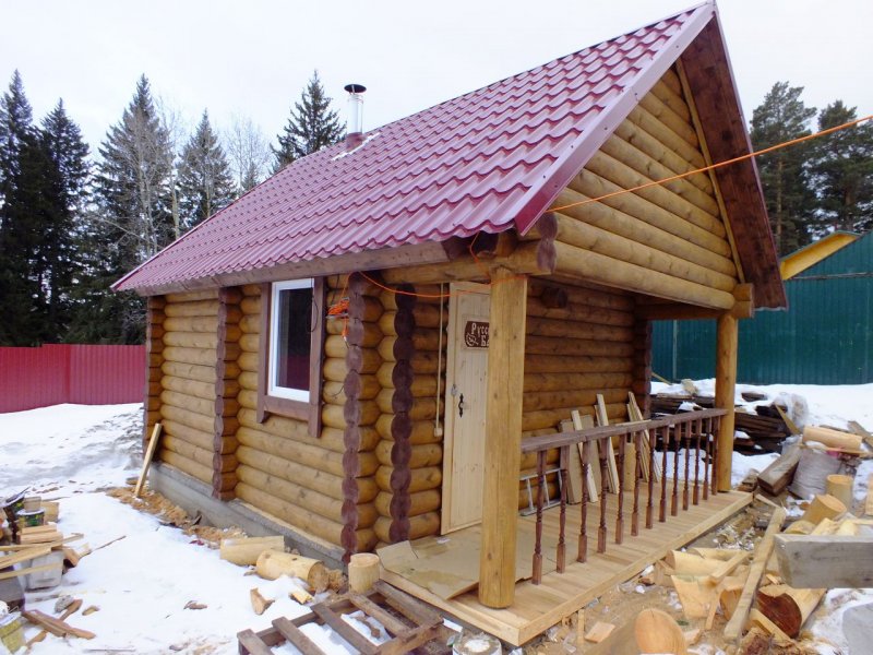 Баня из сруба под ключ