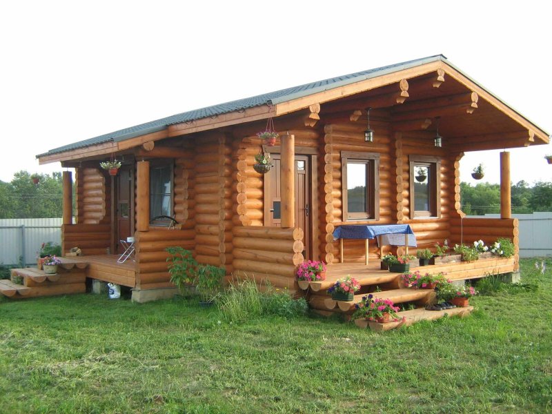 Баня из оцилиндровки