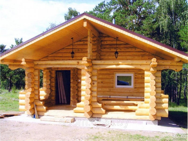 Деревянные бани из бревна