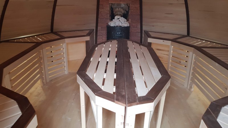 Купольная баня Добросфера
