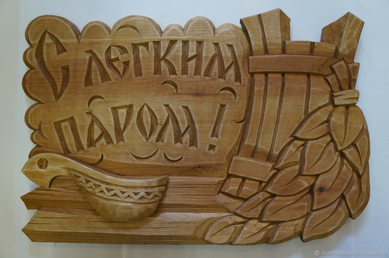 Полки из брашированного дерева