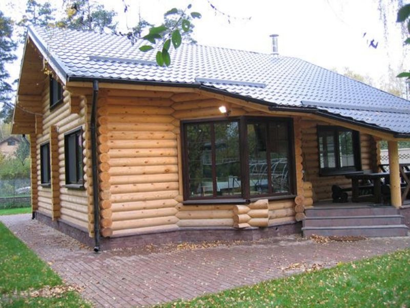 Дом из калиброванного бревна