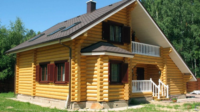 Калиброванные дома из дерева