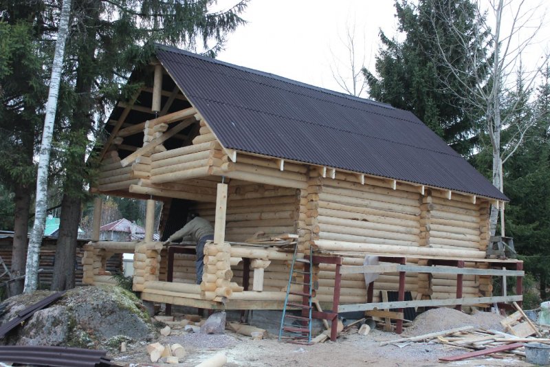 Дом из калиброванного бруса