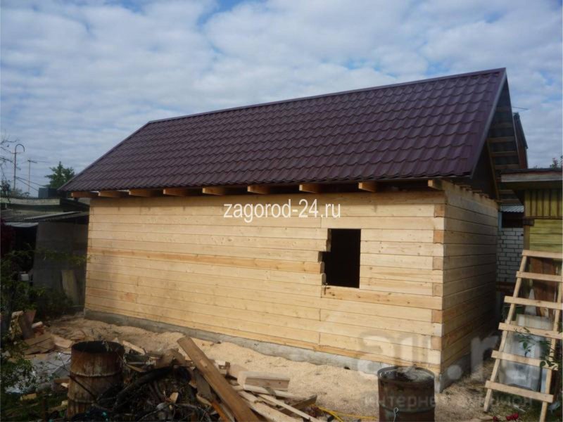 Баня из бруса 150х150 6х5