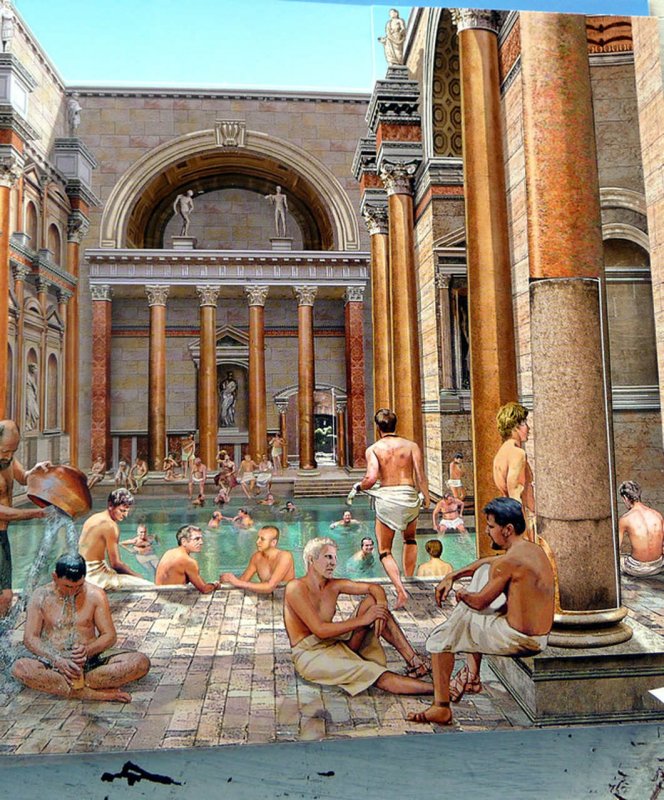 Римские бани в древнем Риме