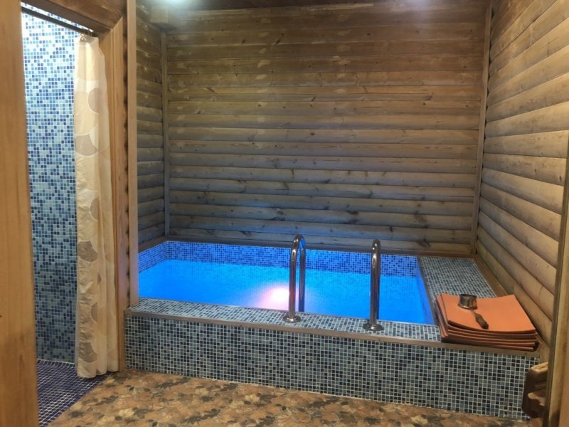 Баня с бассейном 12х4.5