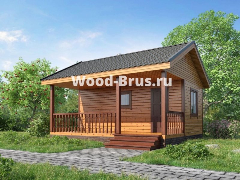 Баня из бруса 5х6