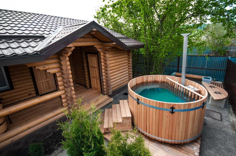 Купель в загородном доме
