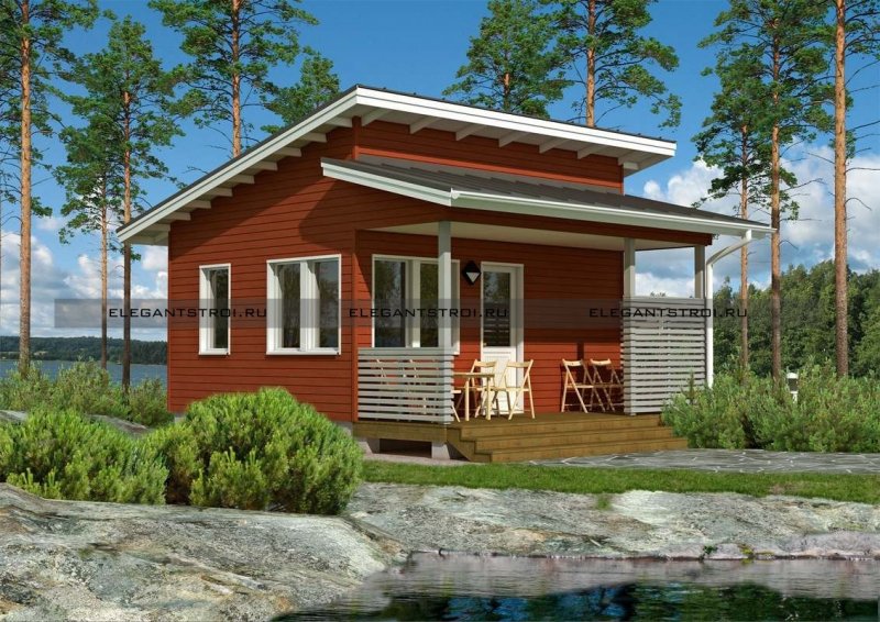 Каркасный дом кд-28 145 м.кв проект