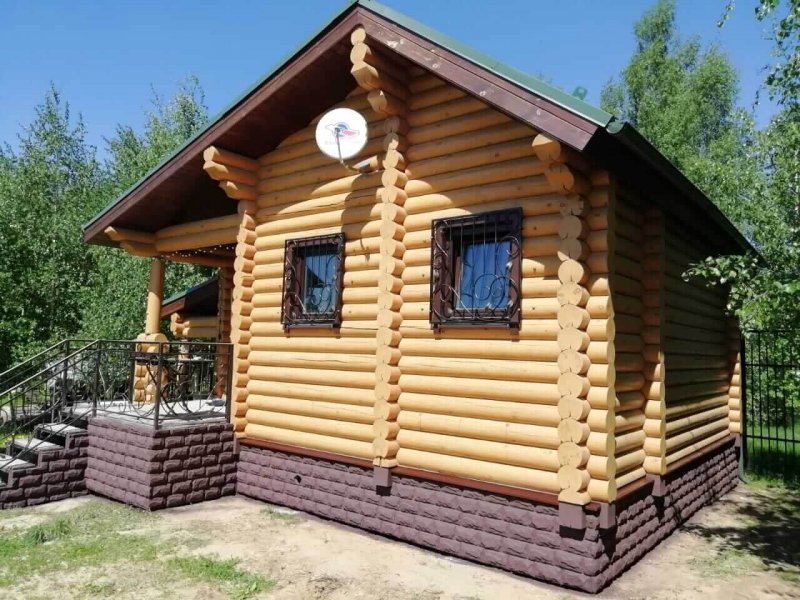 Цоколь бани