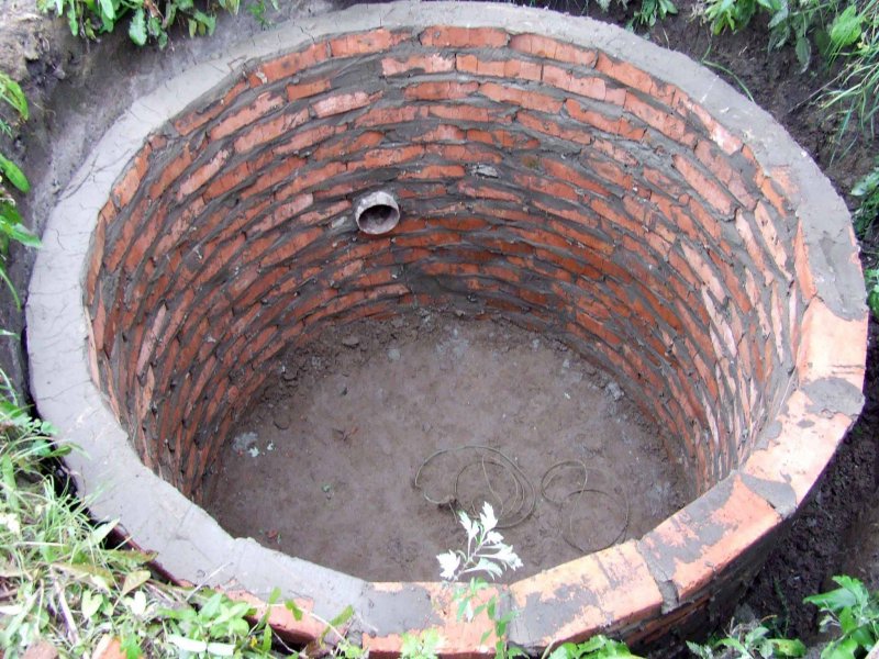 Кирпичный колодец