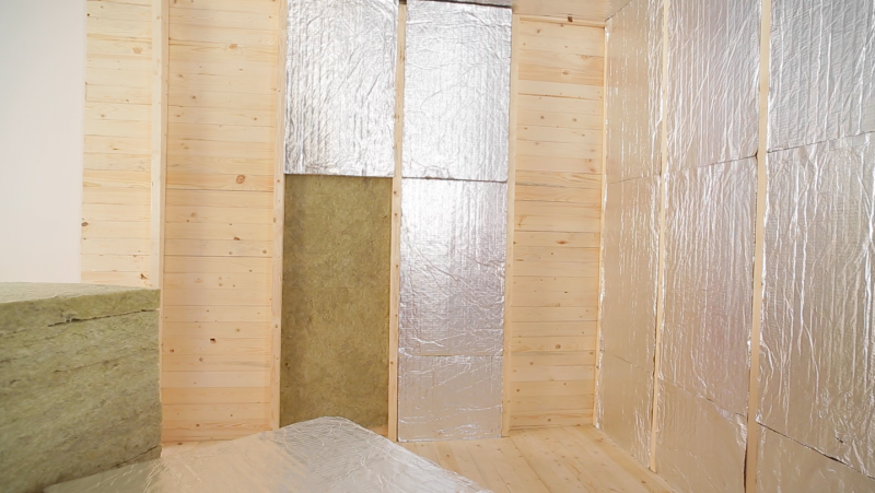 Каменная вата Rockwool сауна Баттс 1000x600х50мм 8 шт