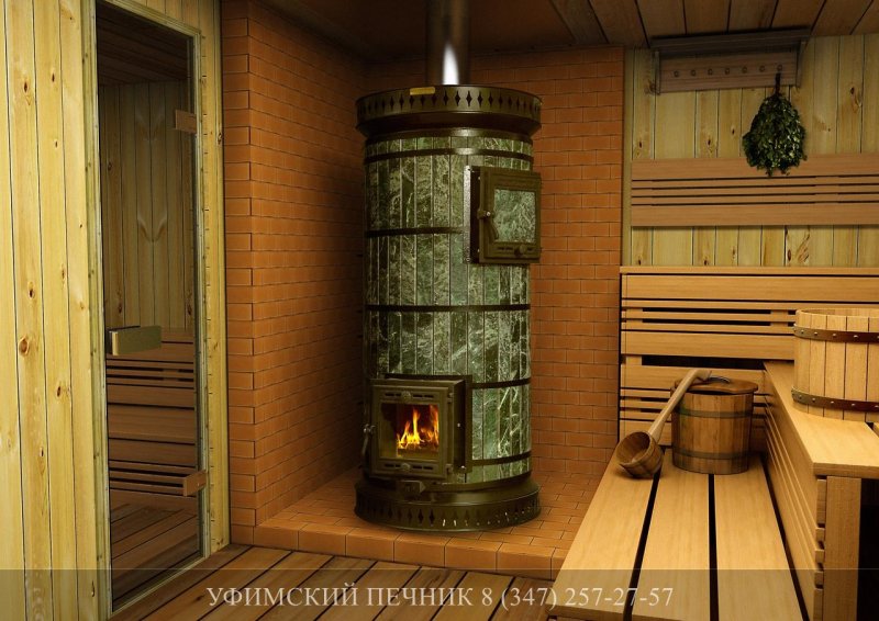 Печь КДМ С закрытой каменкой