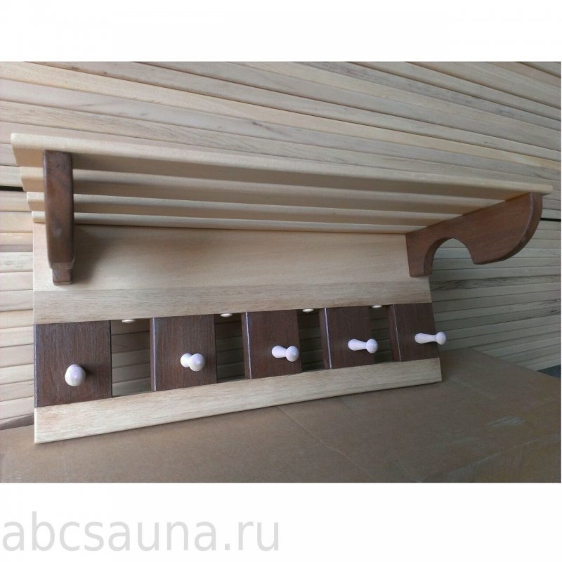 Вешалка в баню