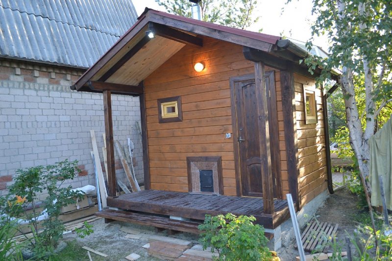 Маленькие бани для дачи
