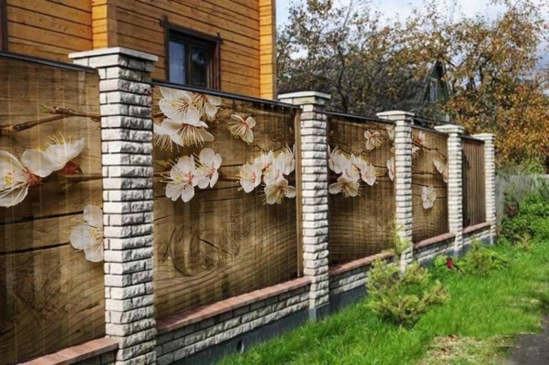 Креативный забор