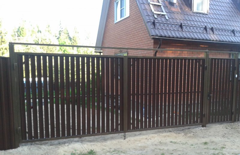 Калитка штакетник