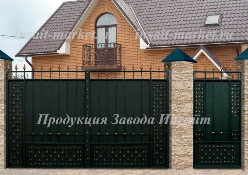 Ворота для забора