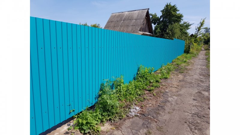 Бирюза профнастил с21