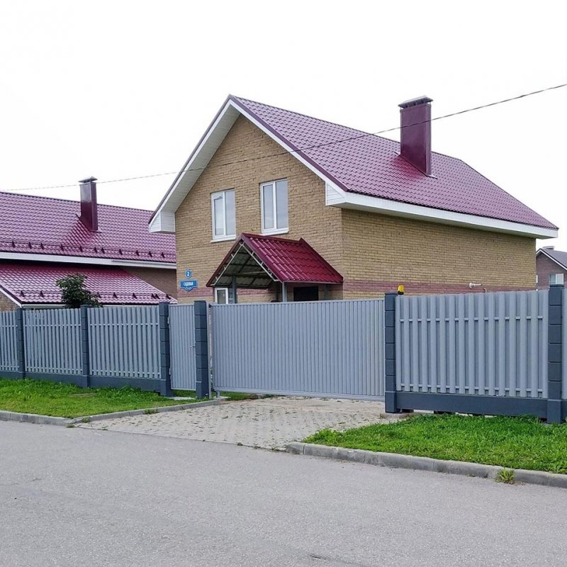 Красивый забор лего