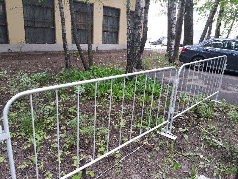 Барьерного ограждения (фан-барьер) 2500х1500