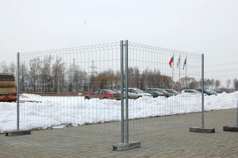 Панель временного ограждения 1,74*3,1 ZN