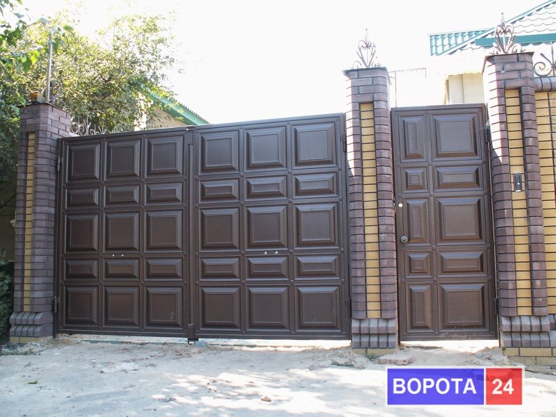 Филенка металлическая для ворот