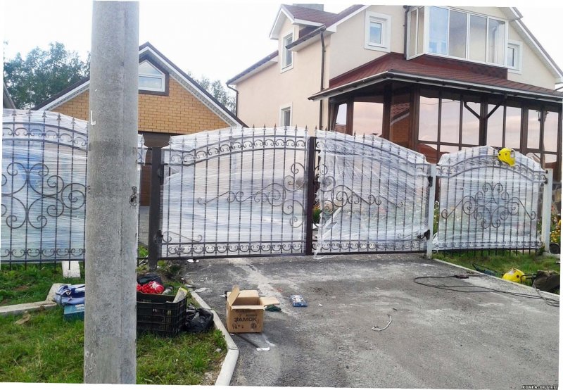 Ограждения из сотового поликарбоната