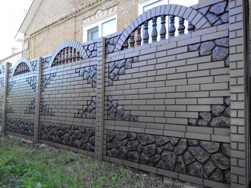 Еврозабор Луганский камень