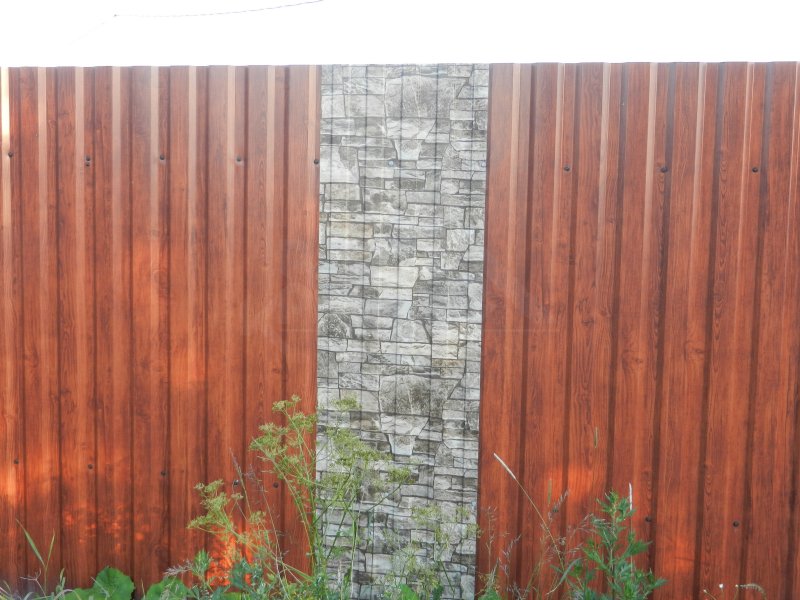Ecosteel - золотой дуб забор