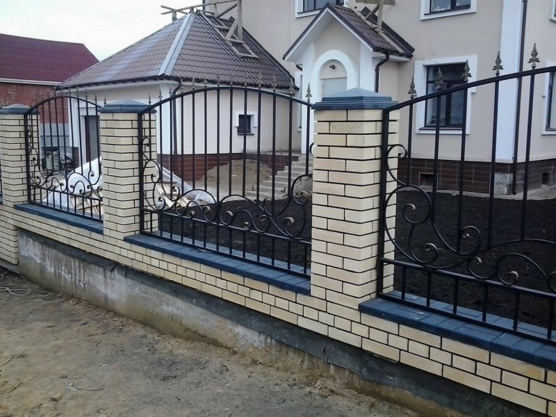 Кованый забор