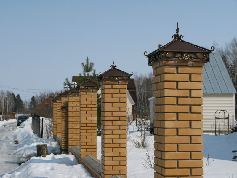 Декоративные столбы