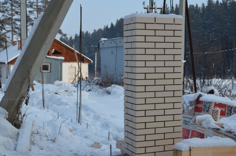 Кирпич старый Оскол слоновая кость