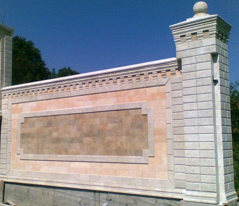 Забор Дагестанский камень