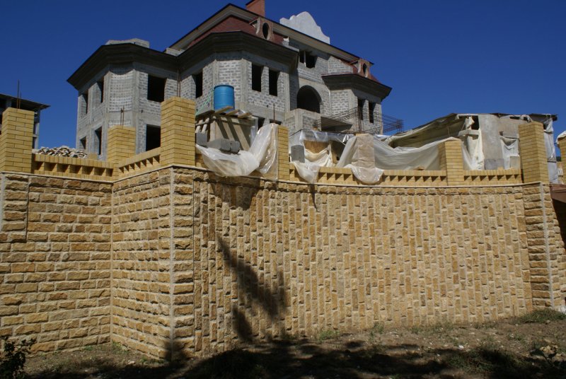 Забор Дагестанский камень