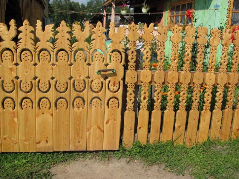 Резной штакетник