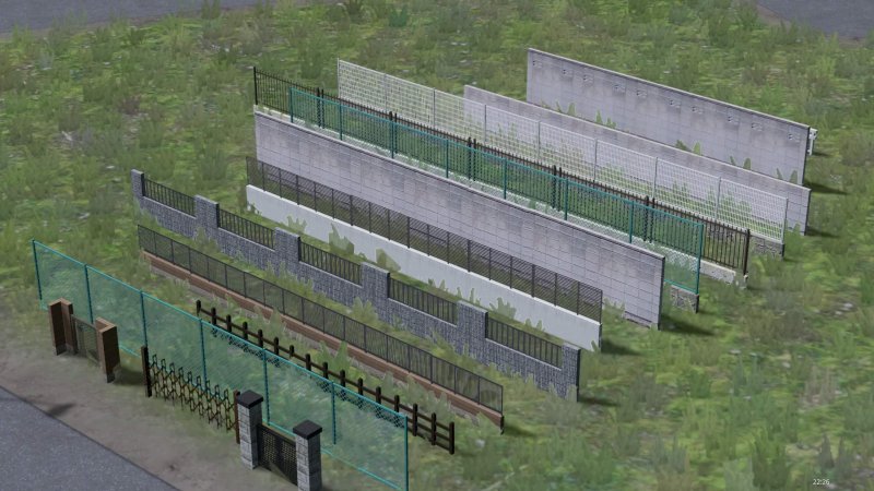 Ограда в Cities Skylines