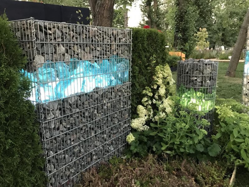Эрклез габион подсветка