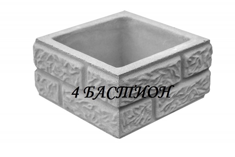 Заборный блок 300x300x200