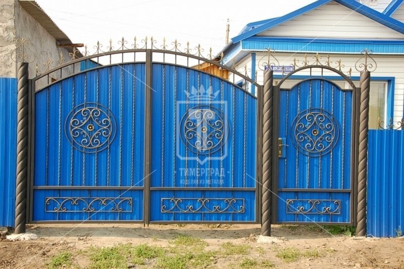 Забор из профиля