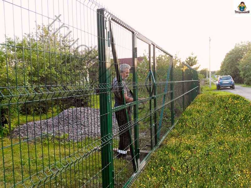 Забор 3д Гиттер